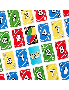 Uno teams juego de mesa Mattel