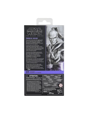 Figura de acción articulada Prince Xizar collectors Star Wars