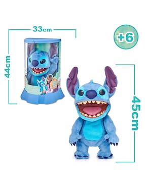 Peluche de Stitch Famosa de 47 cm