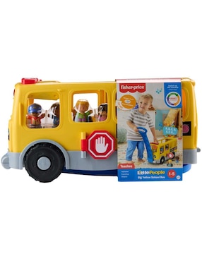 Camión Escolar Mattel Little People juego armable infantil unisex