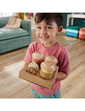 Juego De Café Para Llevar Fisher Price juego arte y manualidades infantil unisex
