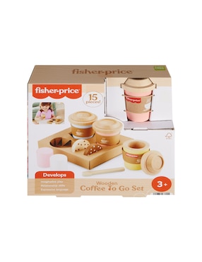 Juego De Café Para Llevar Fisher Price juego arte y manualidades infantil unisex