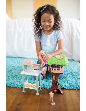 Casa para muñeca Barbie Mattel Set Rescate de Animalitos