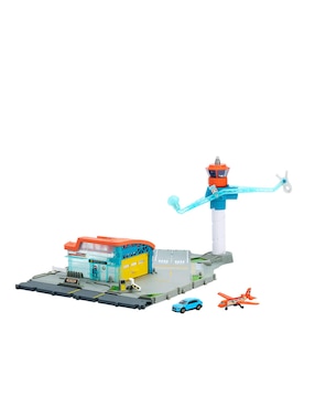 Play set vehículos Juego de Aeropuerto de Matchbox Mattel