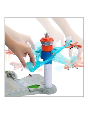 Play set vehículos Juego de Aeropuerto de Matchbox Mattel