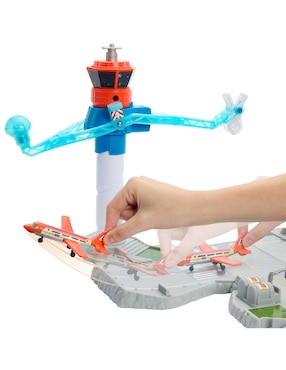 Play set vehículos Juego de Aeropuerto de Matchbox Mattel