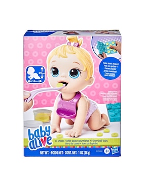 Bebé Baby Alive Lil Snack