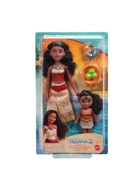 Muñeca colección Disney Mattel Moana 2