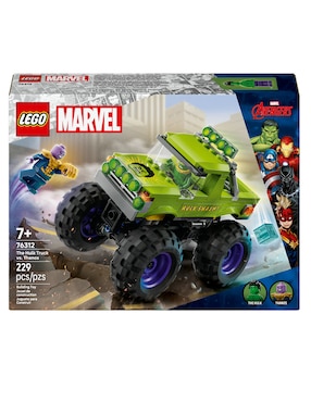 Lego Super Heroes Marvel Avengers Camión de Hulk vs. Thanos 76312