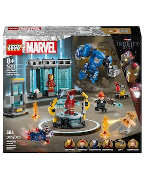 Lego Super Heroes Infinity Saga Laboratorio de Iron Man: Sala de Armaduras 76315
