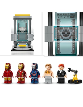 Lego Super Heroes Infinity Saga Laboratorio de Iron Man: Sala de Armaduras 76315