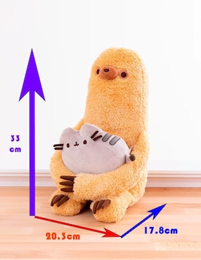 Peluche de Pusheen Perezoso Gund de 33 cm