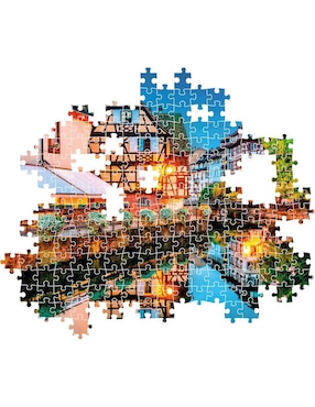Rompecabezas Clementoni Lugares especiales del mundo Strassbourg Old Town 500 piezas