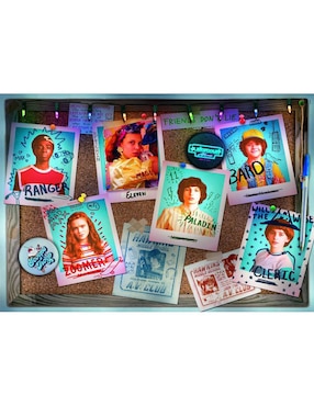 Rompecabezas Clementoni Serie Stranger Things 1000 piezas
