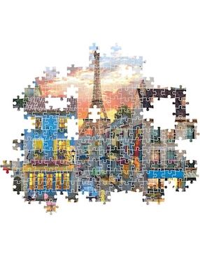 Rompecabezas Clementoni Lugares famosos del mundo Calles de París 1000 piezas