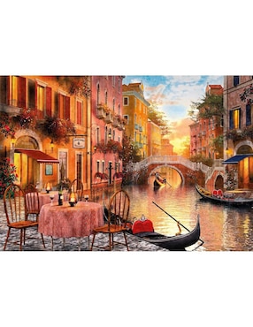 Rompecabezas Clementoni Lugares famosos del mundo Venecia 1000 piezas