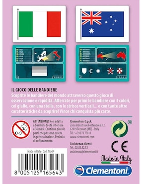 El Juego de las banderas Clementoni