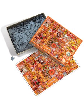 Rompecabezas Artistas Modernos Naranja Shelley Davies Cobble Hill 1000 piezas