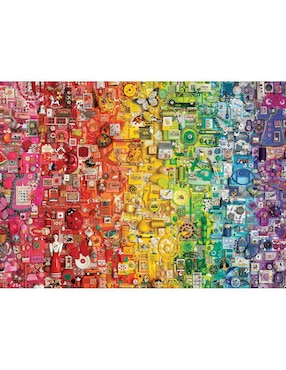 Rompecabezas Arcoíris Arcoíris Colorido Shelley Davies Cobble Hill 1000 piezas