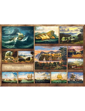 Rompecabezas Artistas Modernos Galería Thomas Chambers Cobble Hill 1000 piezas
