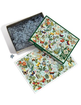 Rompecabezas Mariposa Frutas Y Mariposas Cobble Hill 1000 piezas