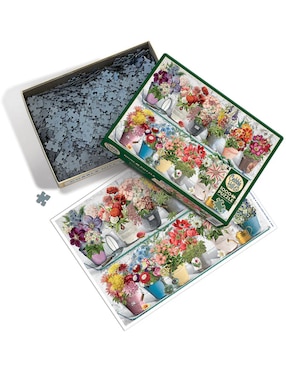 Rompecabezas Flores Varios Ramos de Flores Cobble Hill 1000 piezas