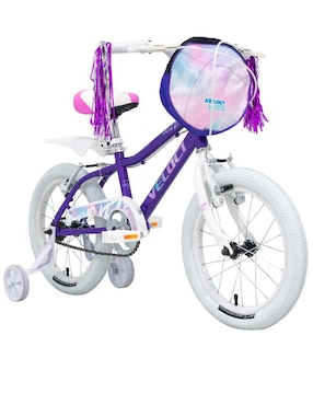 Bicicleta infantil Veloci rodada 16 para niña