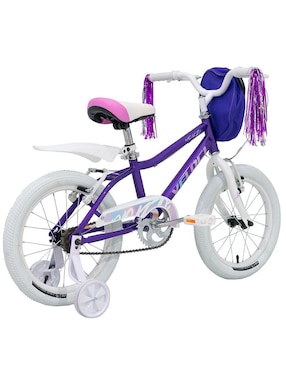 Bicicleta infantil Veloci rodada 16 para niña