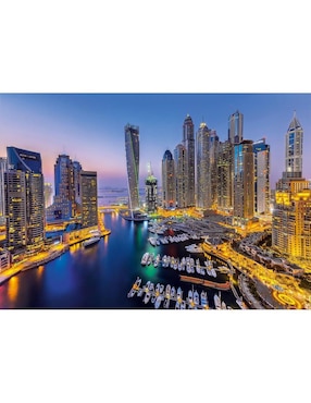 Rompecabezas Dubai Dubai Clementoni 1000 piezas