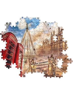 Rompecabezas Londres Vintage London Clementoni 1500 piezas