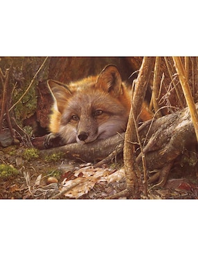 Rompecabezas Animales Calidez En El Bosque Cobble Hill 500 piezas