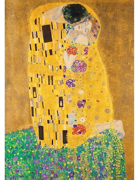 Rompecabezas Gustav Klimt, El Beso Y La Virgen The Kiss, Klimt Master Pieces 1000 piezas