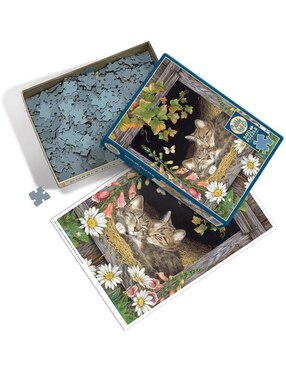 Rompecabezas Gatito Michis Cobble Hill 500 piezas