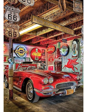 Rompecabezas Autos Clásicos Smallest Puzzle High Performance (Caja Metal) Master Pieces 1000 piezas