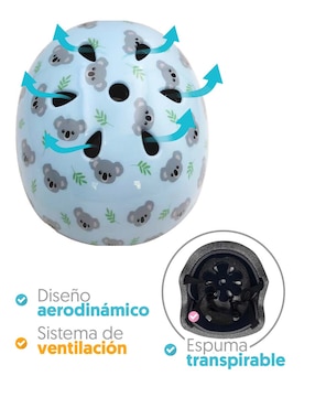 Casco medio para patinaje Apache unisex
