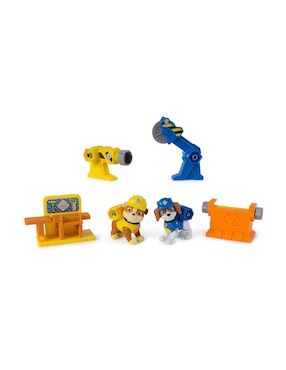 Figura de acción articulada Rubble & Crew Paw Patrol