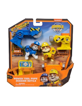 Figura de acción articulada Rubble & Crew Paw Patrol