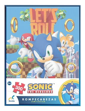 Rompecabezas Sonic Lenticular Novelty 300 piezas