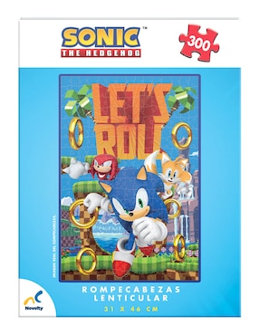 Rompecabezas Sonic Lenticular Novelty 300 piezas