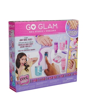 Set decoración uñas Cool Maker Go Glam Nail Studio