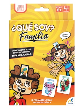 ¿Qué soy? Familia Novelty