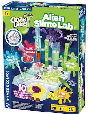 Set Laboratorio de slime alienígena Thames & Kosmos