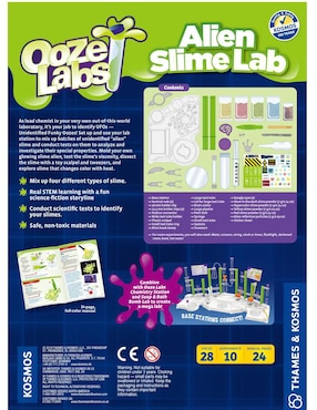 Set Laboratorio de slime alienígena Thames & Kosmos