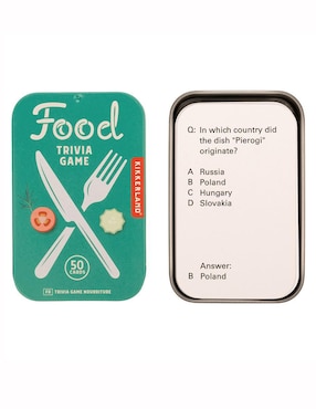 Trivia sobre comida Kikkerland