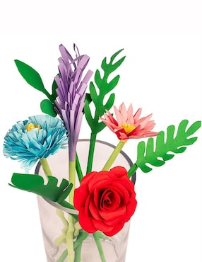 Crafters flores de papel Kikkerland
