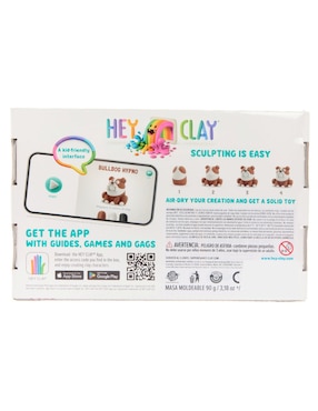 Set arcilla para moldear perros hey clay