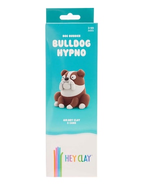 Arcilla para moldear perro bulldog hey clay