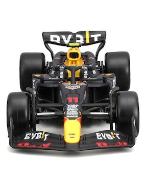 Automóvil deportivo Bburago escudería f1 pérez Oracle Red Bull Racing
