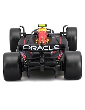 Automóvil deportivo Bburago escudería f1 pérez Oracle Red Bull Racing