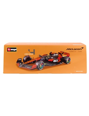 Vehículo a escala Bburago mclaren formula 1 team Lando Norris